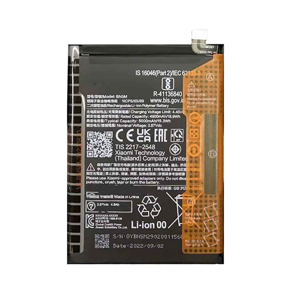 Batería para XIAOMI Mi-CC9-Pro-xiaomi-BN5M